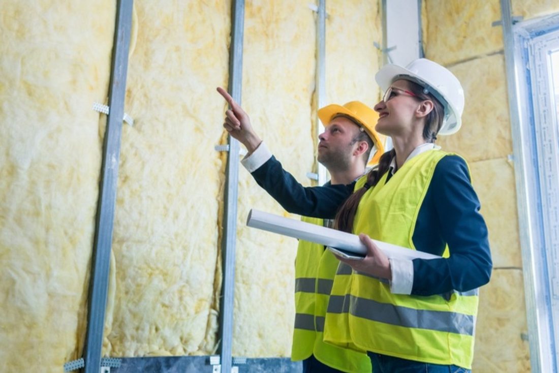 Walkthrough on a job site